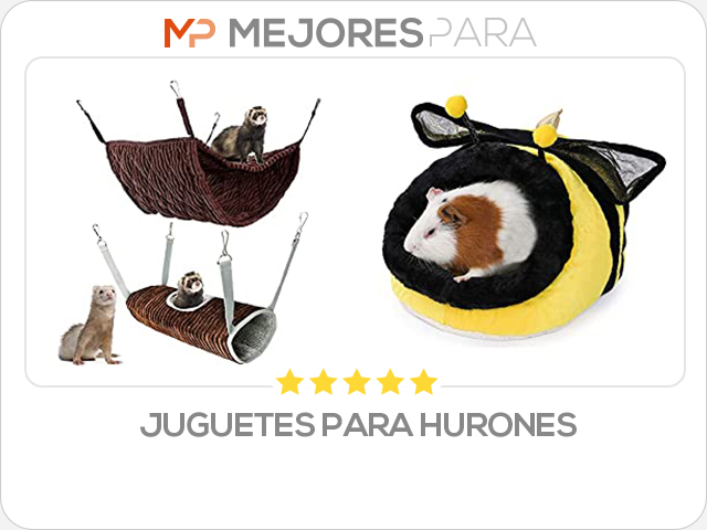 juguetes para hurones