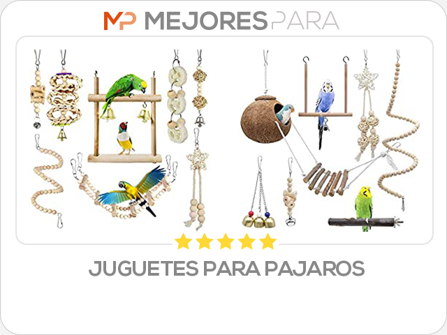 juguetes para pajaros