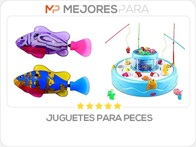 juguetes para peces