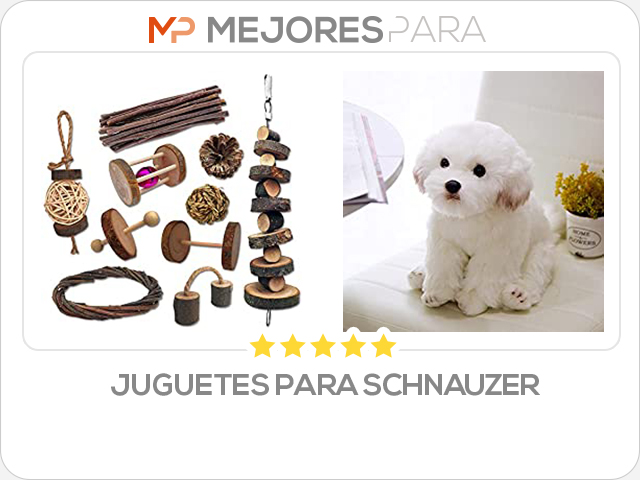 juguetes para schnauzer