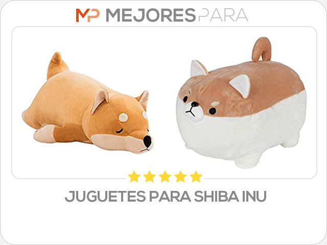 juguetes para shiba inu