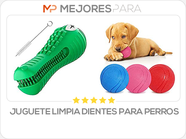 juguete limpia dientes para perros