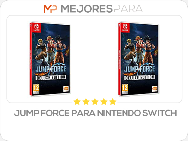 jump force para nintendo switch