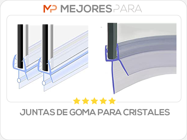 juntas de goma para cristales