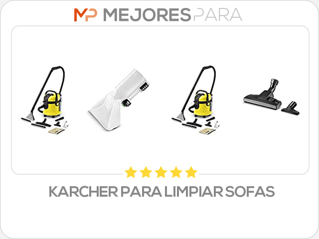 karcher para limpiar sofas