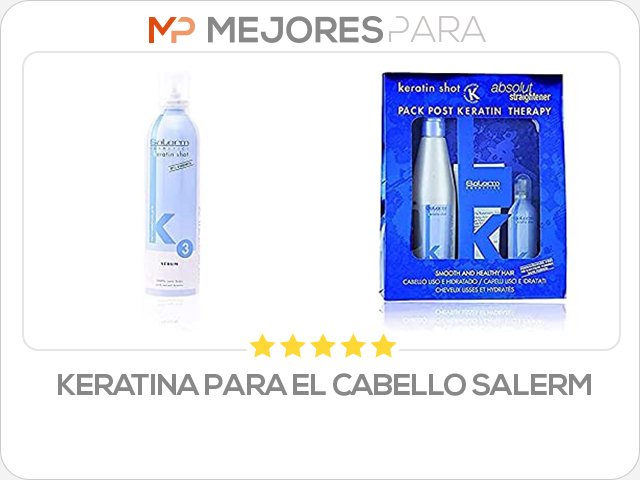 keratina para el cabello salerm