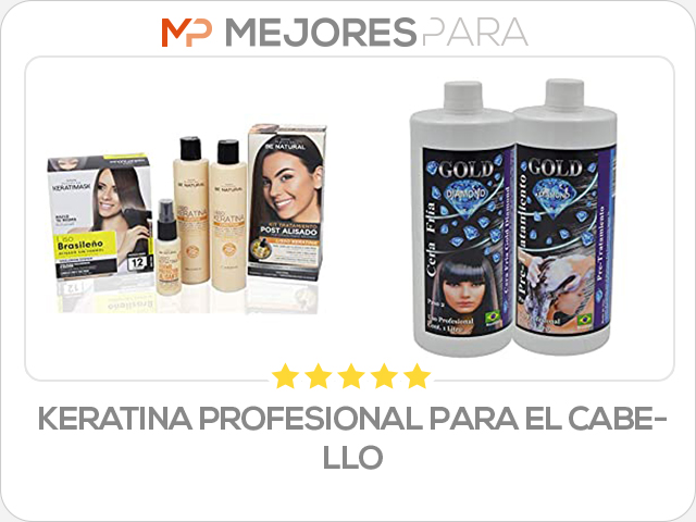 keratina profesional para el cabello