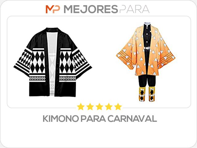 kimono para carnaval