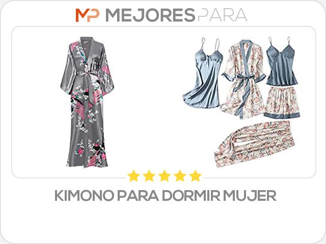 kimono para dormir mujer