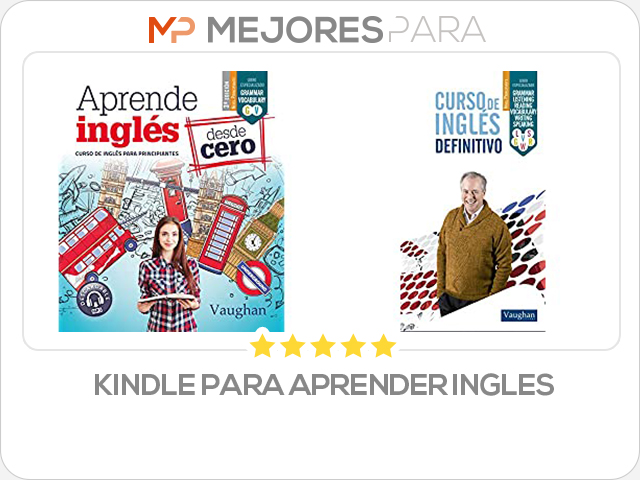 kindle para aprender ingles