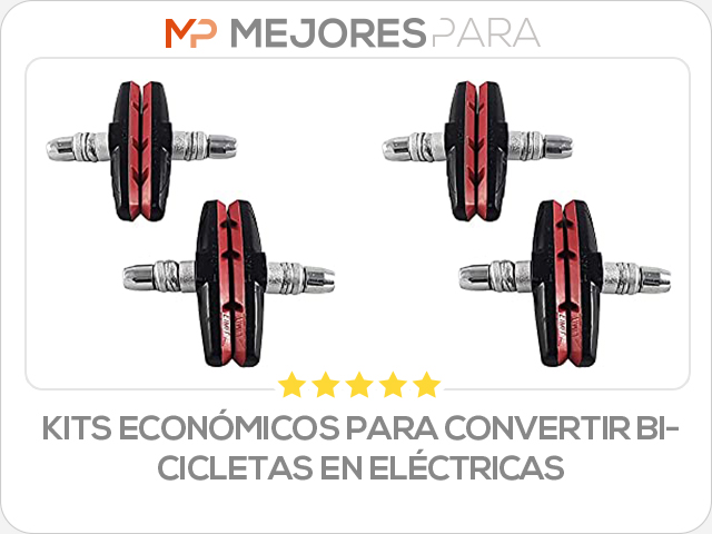 kits económicos para convertir bicicletas en eléctricas