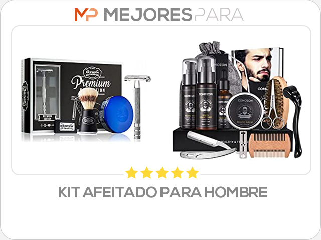 kit afeitado para hombre