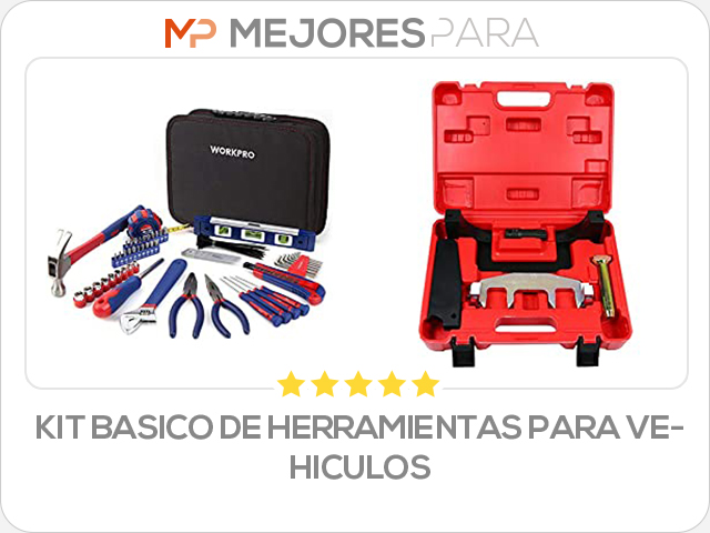 kit basico de herramientas para vehiculos