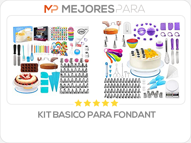 kit basico para fondant