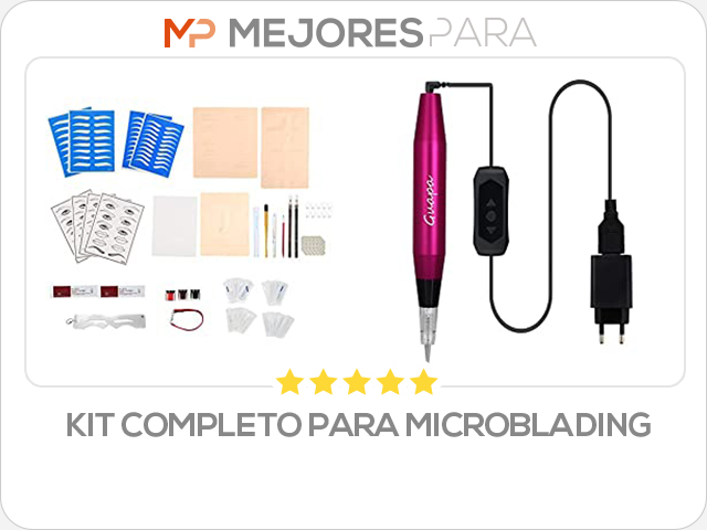 kit completo para microblading