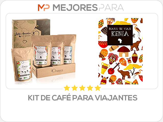 kit de café para viajantes