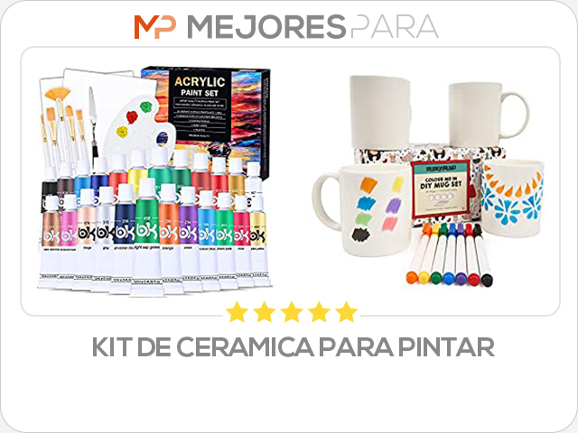 kit de ceramica para pintar