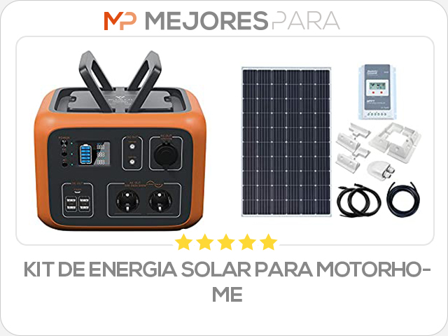 kit de energia solar para motorhome