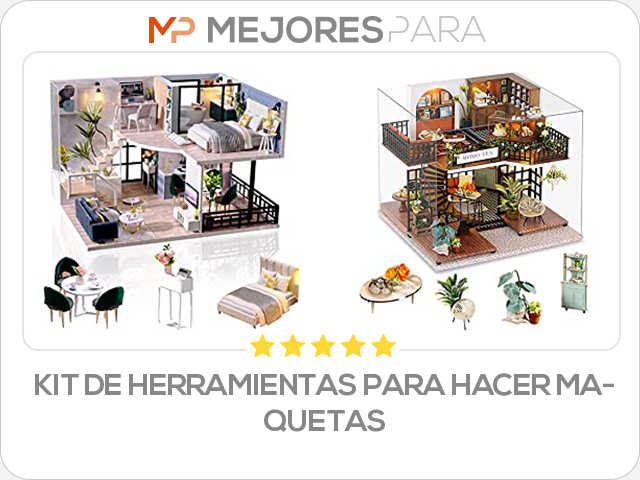 kit de herramientas para hacer maquetas