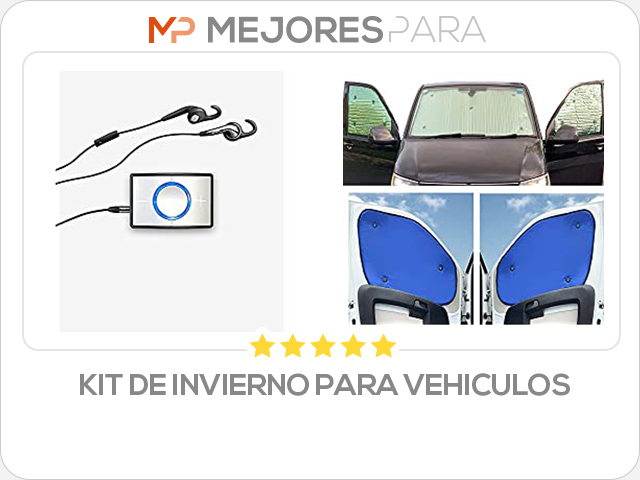 kit de invierno para vehiculos