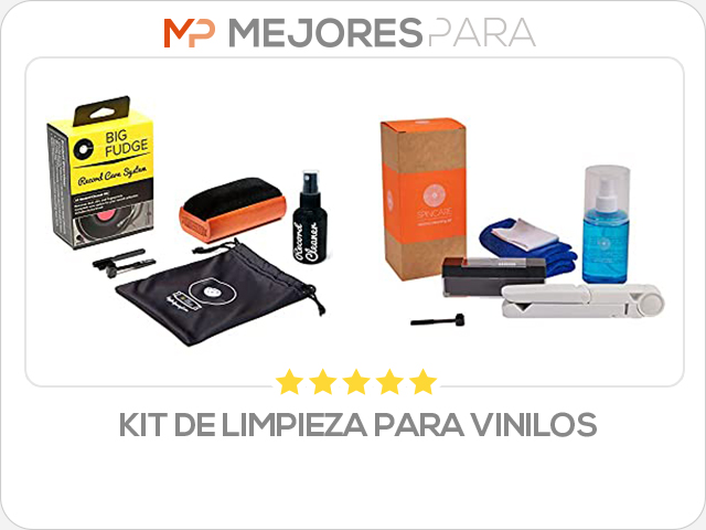 kit de limpieza para vinilos