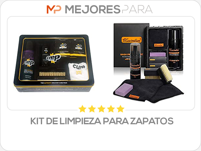 kit de limpieza para zapatos