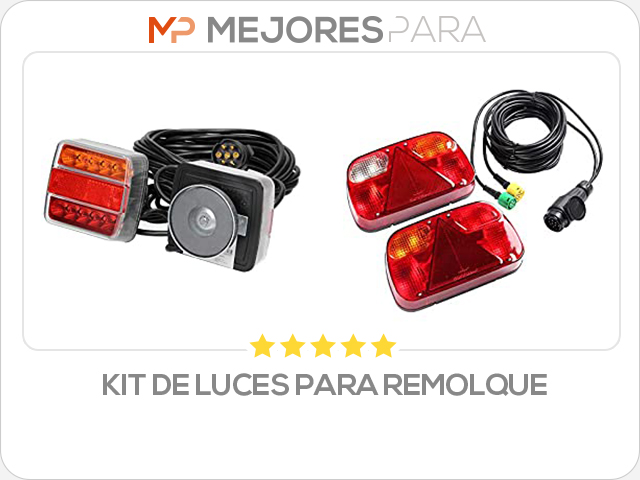 kit de luces para remolque