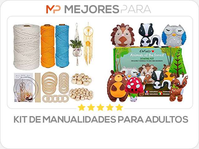 kit de manualidades para adultos