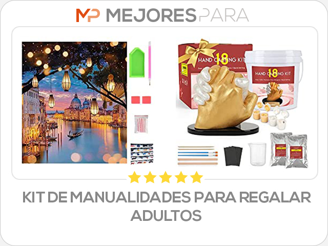 kit de manualidades para regalar adultos