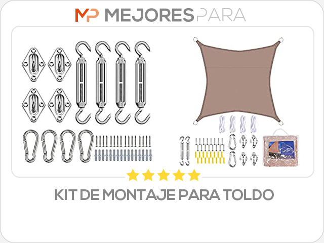 kit de montaje para toldo