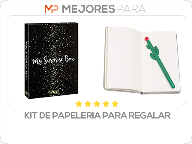 kit de papeleria para regalar