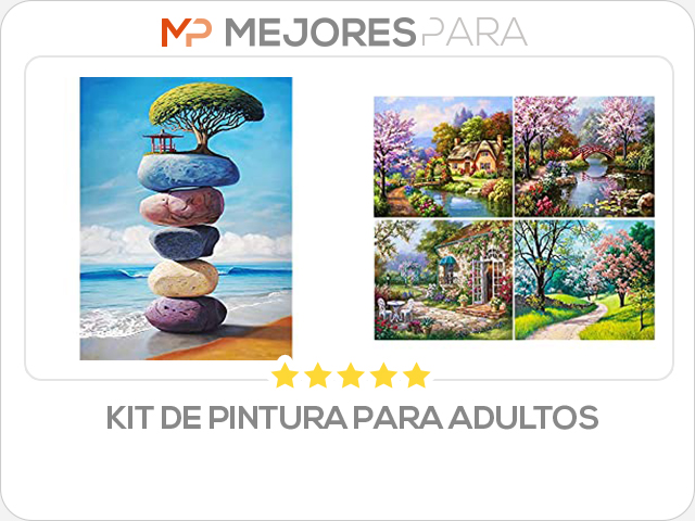 kit de pintura para adultos