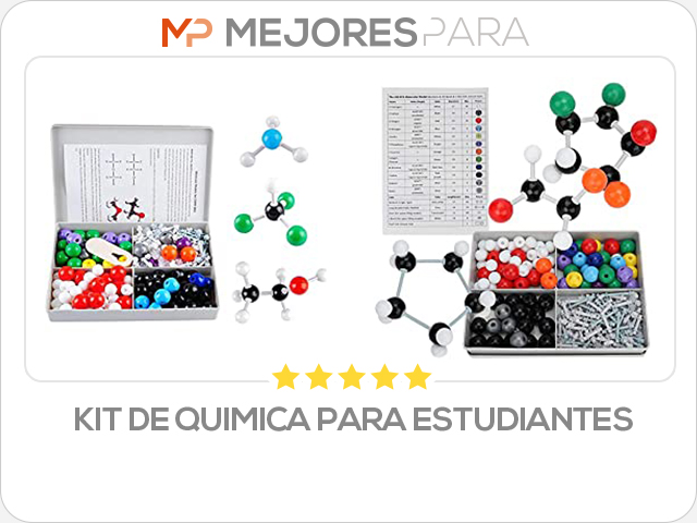 kit de quimica para estudiantes