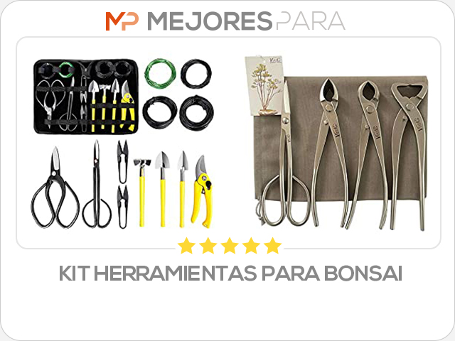 kit herramientas para bonsai