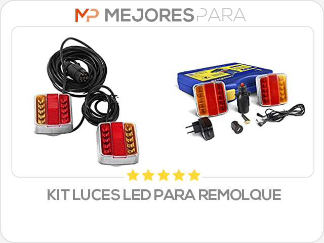 kit luces led para remolque