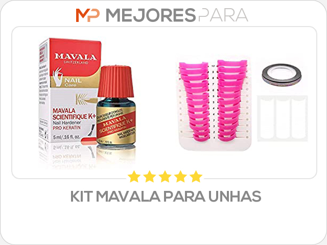 kit mavala para unhas