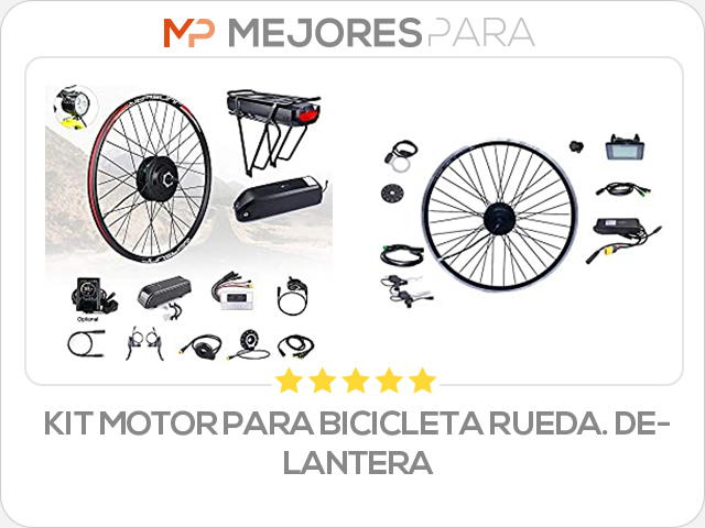 kit motor para bicicleta rueda. delantera