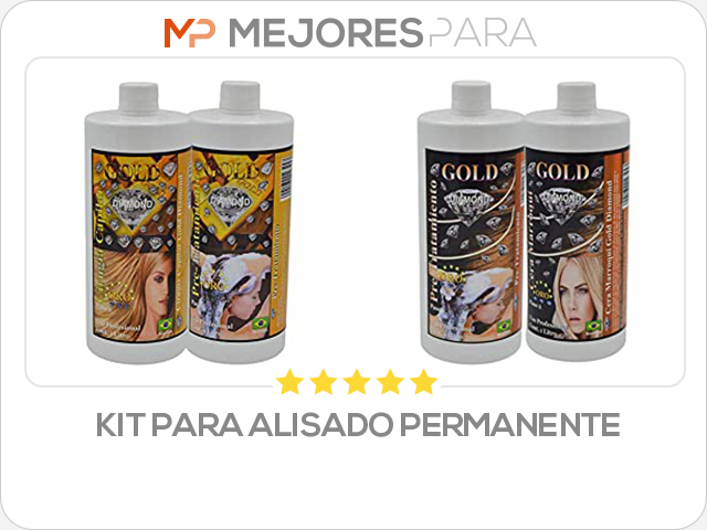 kit para alisado permanente