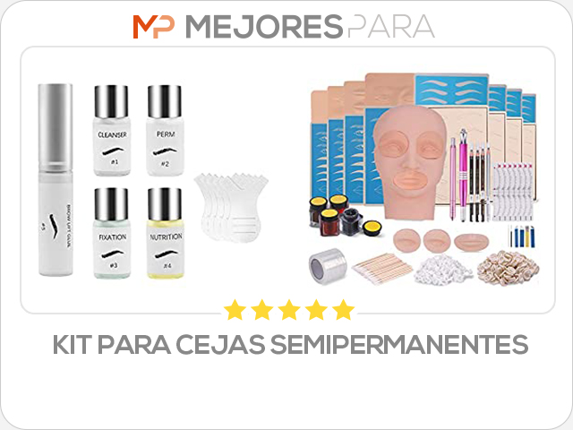 kit para cejas semipermanentes