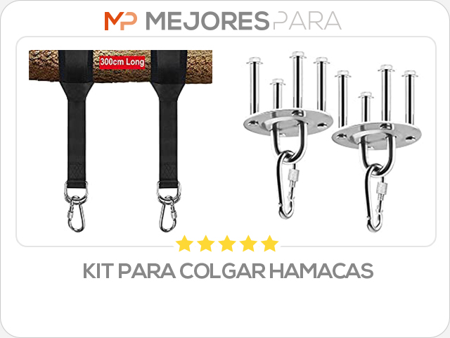 kit para colgar hamacas