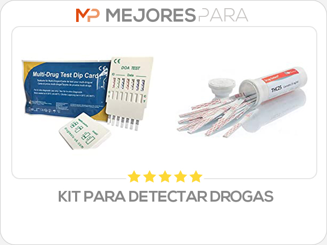 kit para detectar drogas