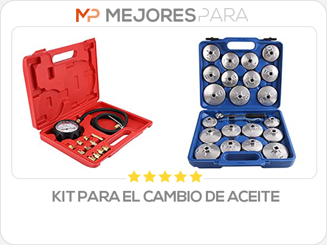 kit para el cambio de aceite