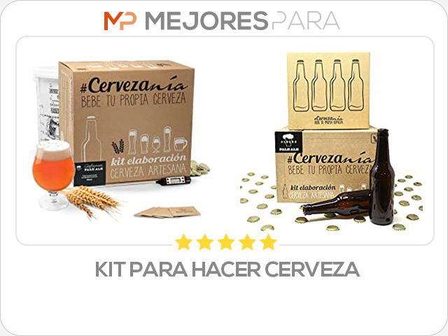 kit para hacer cerveza