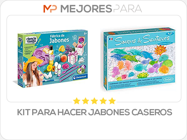 kit para hacer jabones caseros