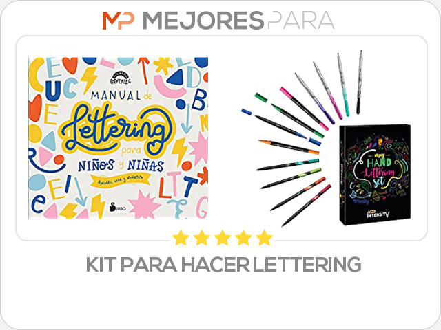 kit para hacer lettering