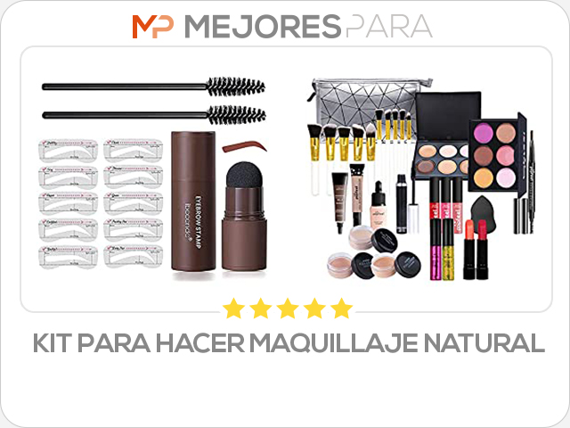 kit para hacer maquillaje natural