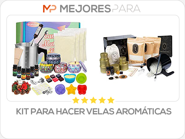 kit para hacer velas aromáticas