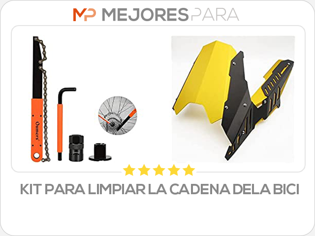 kit para limpiar la cadena dela bici