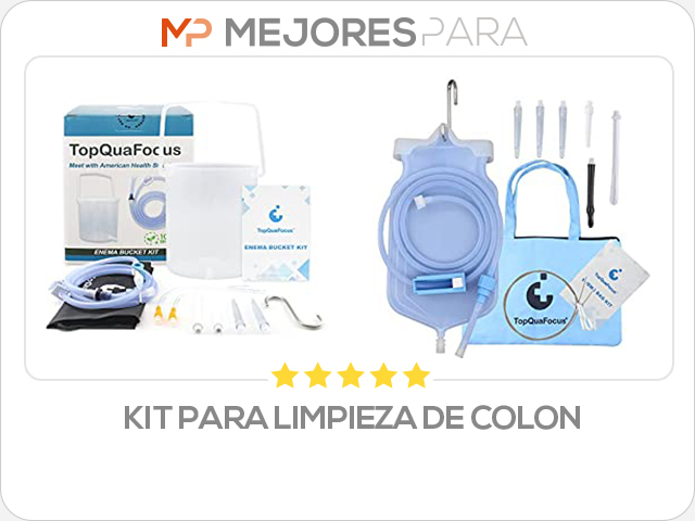 kit para limpieza de colon