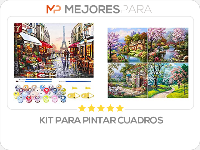 kit para pintar cuadros